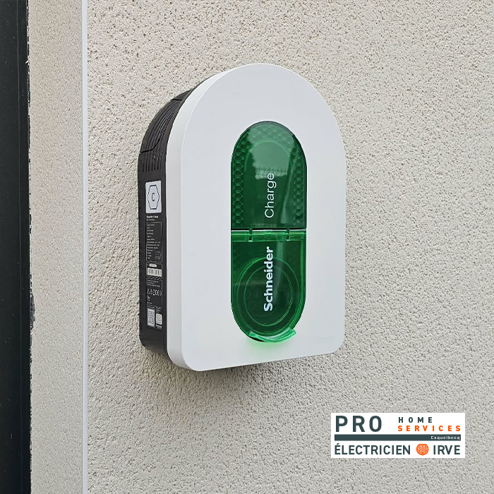 Borne Schneider Charge installée à Calais