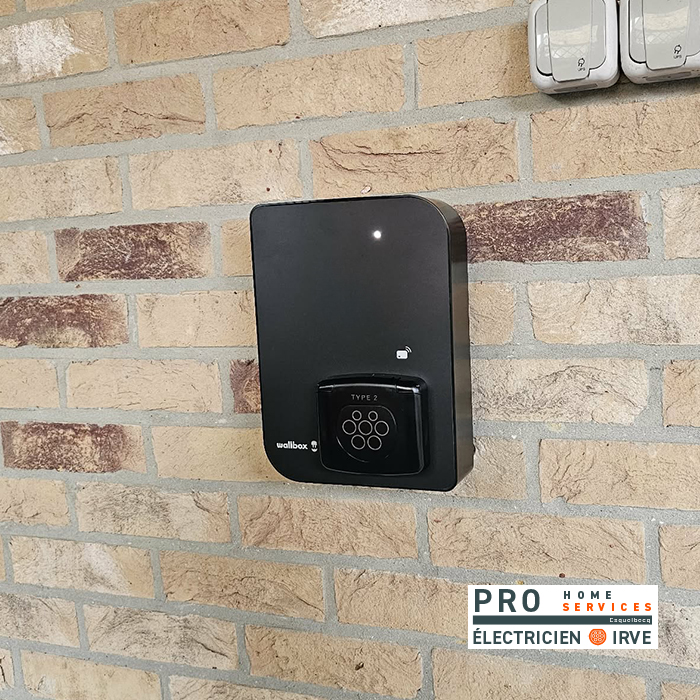 Borne Wallbox Cooper installée à Bailleul
