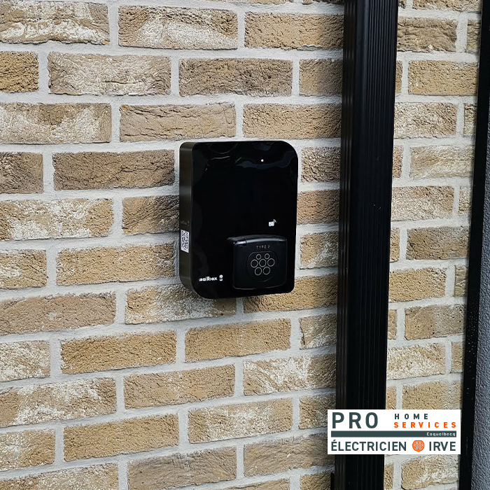 Borne Wallbox Cooper installée à Graveline