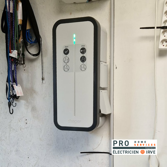 Borne Hager Witty installée à Hazebrouck