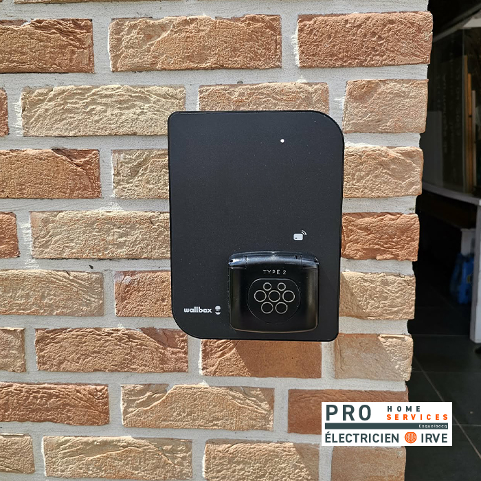 Borne Wallbox Cooper installée à Hazebrouck