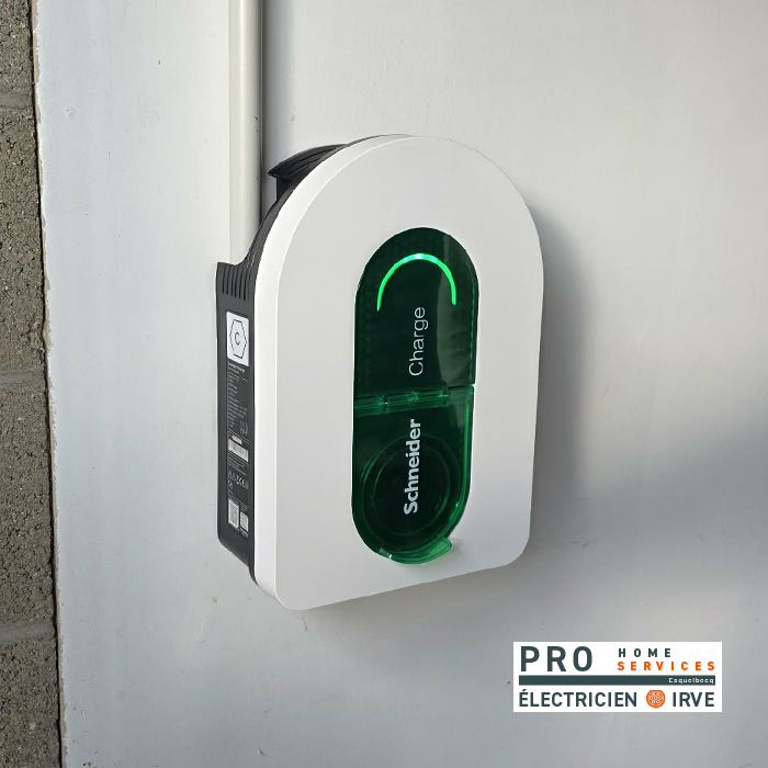 Borne Schneider Charge installée à Hazebrouck