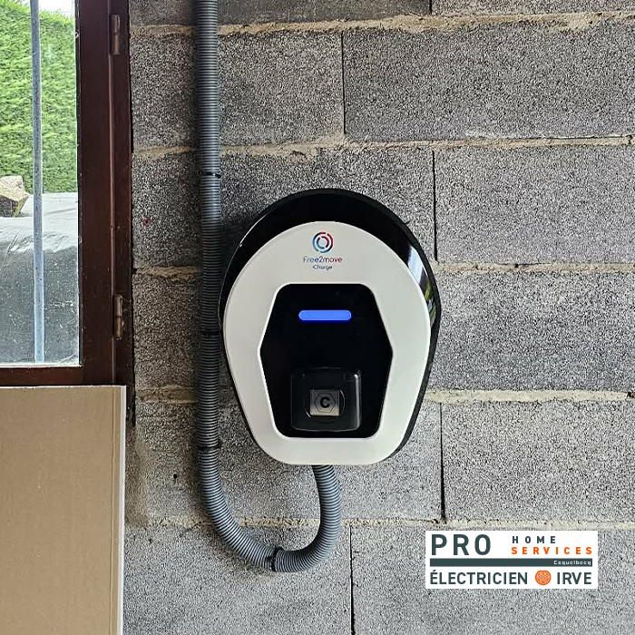 Borne Free2Move installée à Marck