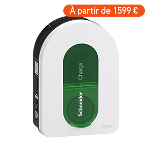 Borne de recharge Schneider Charge installée à domicile