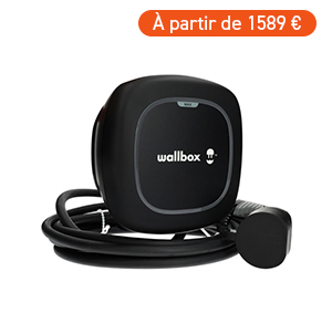 Borne de recharge Wallbox Max installée à domicile