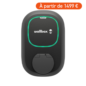 Borne de recharge Wallbox Max Socket installée à domicile